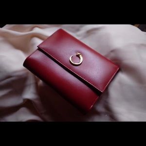 Red Vintage style wallet